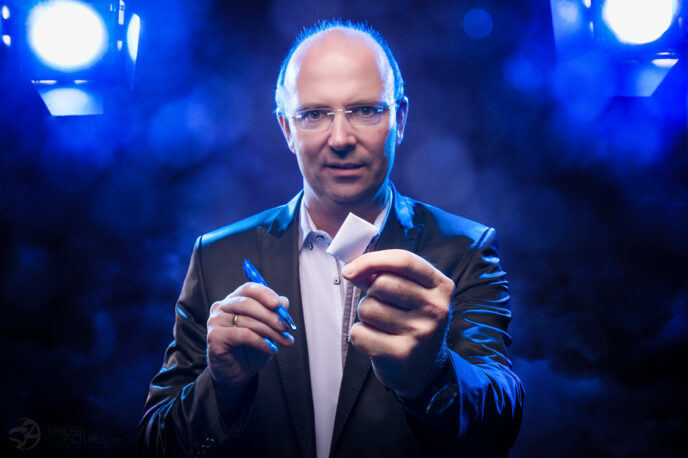 Mentalmagier Christian Fontagnier, bekannt aus RTL